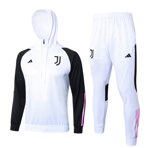 Sweat Shirt Capuche Juventus 2024 Blanc 2